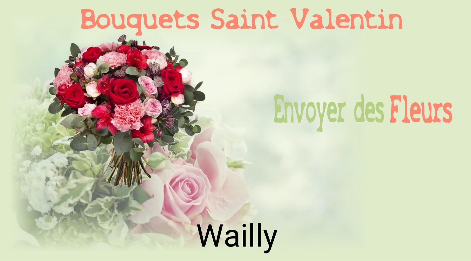 Roses de Saint-Valentin livrées à Wailly